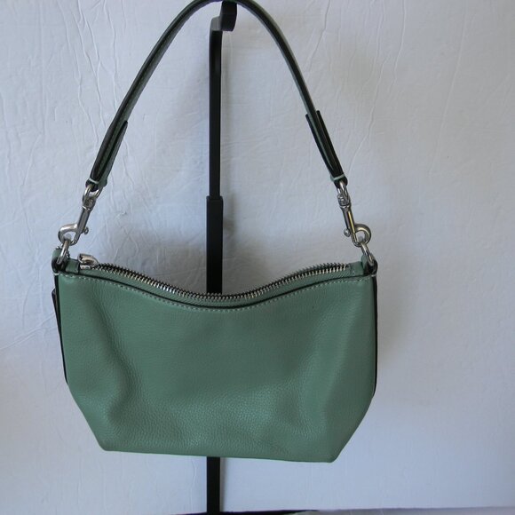 EUC Coach Dempsey SMALL Shoulder Bag Green Pebble Leather Coach PatcH - Picture 6 of 10